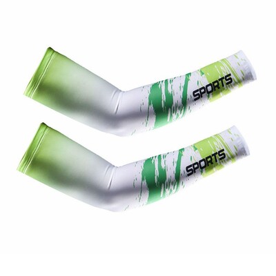 2 бр. Ново спортно облекло Баскетбол Бягане Риболов Колоездене Лято Охлаждане Спорт на открито Ръкави Ръкави Покривало за ръце Слънце UV защита