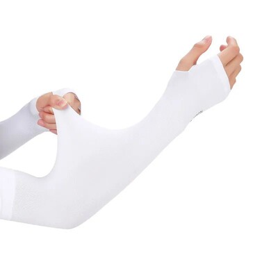 Lauko rankovės, ledo audinys, kvėpuojantis, greitai džiūstantis bėgimo sportinis drabužis, apsaugantis nuo UV spindulių, ilgos rankos dangtelis, dviračių rankovės