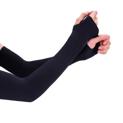 Lauko rankovės, ledo audinys, kvėpuojantis, greitai džiūstantis bėgimo sportinis drabužis, apsaugantis nuo UV spindulių, ilgos rankos dangtelis, dviračių rankovės