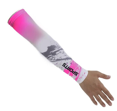 2 бр. Спортни компресионни ръкави за ръце Калъф за бягане UV защита от слънце Риболов на открито Колоездене Готини ръкави за скриване на татуировки