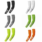 Ръкави от флуоресцентна ледена коприна Издръжливи бързосъхнещи дишащи калъфи за ръце за колоездене Слънцезащитни ръкави с UV защита против приплъзване