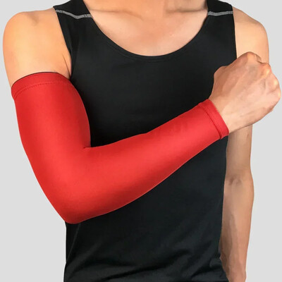 1 бр. Летни спортни ръкави за баскетбол, колоездене, бягане, дишащи компресионни слънцезащитни капаци за ръце, унисекс, охлаждащи ръкави за ръце