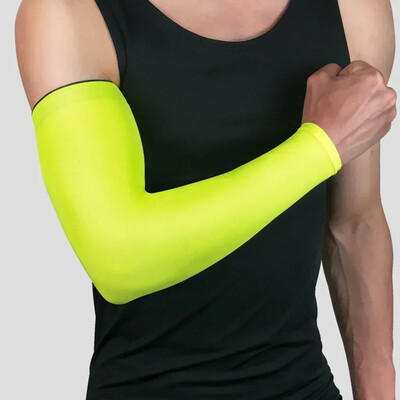 1 бр. Летни спортни ръкави за баскетбол, колоездене, бягане, дишащи компресионни слънцезащитни капаци за ръце, унисекс, охлаждащи ръкави за ръце