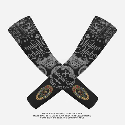 Открит Мъже Мотоциклет Каране Ръкав Слънцезащитен Сух Бърз Лед Копринена Ръка Топло Калъфче Туризъм Бягане Риболов Баскетбол Наръхници