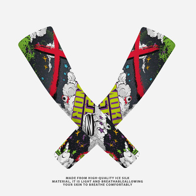 Открит Мъже Мотоциклет Каране Ръкав Слънцезащитен Сух Бърз Лед Копринена Ръка Топло Калъфче Туризъм Бягане Риболов Баскетбол Наръхници