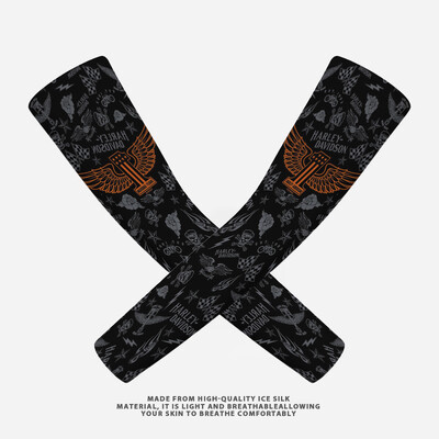 Открит Мъже Мотоциклет Каране Ръкав Слънцезащитен Сух Бърз Лед Копринена Ръка Топло Калъфче Туризъм Бягане Риболов Баскетбол Наръхници