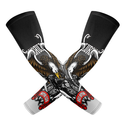 Открит Мъже Мотоциклет Каране Ръкав Слънцезащитен Сух Бърз Лед Копринена Ръка Топло Калъфче Туризъм Бягане Риболов Баскетбол Наръхници