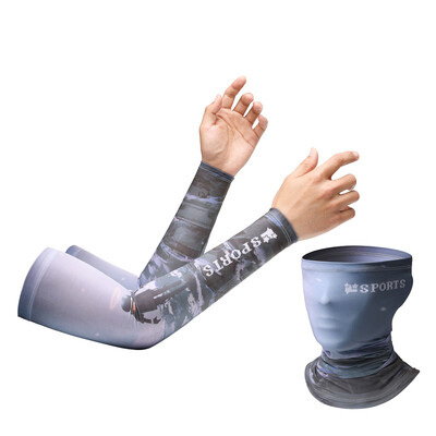 Унисекс Охлаждащи Бързосъхнещи ръкави Ръкави Протектор за ръце Спорт Бягане UV Слънцезащита На открито Мъже Риболов Колоездене Ръкав