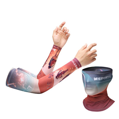 Унисекс Охлаждащи Бързосъхнещи ръкави Ръкави Протектор за ръце Спорт Бягане UV Слънцезащита На открито Мъже Риболов Колоездене Ръкав