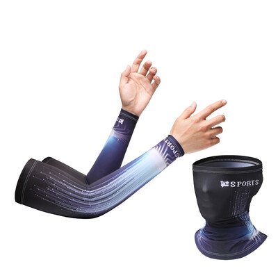 Унисекс Охлаждащи Бързосъхнещи ръкави Ръкави Протектор за ръце Спорт Бягане UV Слънцезащита На открито Мъже Риболов Колоездене Ръкав