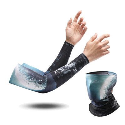 Унисекс Охлаждащи Бързосъхнещи ръкави Ръкави Протектор за ръце Спорт Бягане UV Слънцезащита На открито Мъже Риболов Колоездене Ръкав