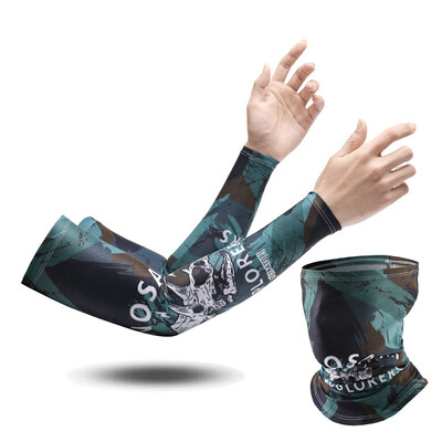 Унисекс Охлаждащи Бързосъхнещи ръкави Ръкави Протектор за ръце Спорт Бягане UV Слънцезащита На открито Мъже Риболов Колоездене Ръкав