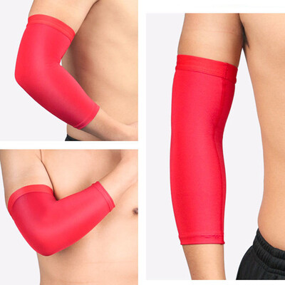 1Pcs Еластична налакътна скоба Цяла ръка Компресионен ръкав Жени Мъже Тенис лакът Поддръжка за тендинит Ръкав Обвивка на ръката Спорт