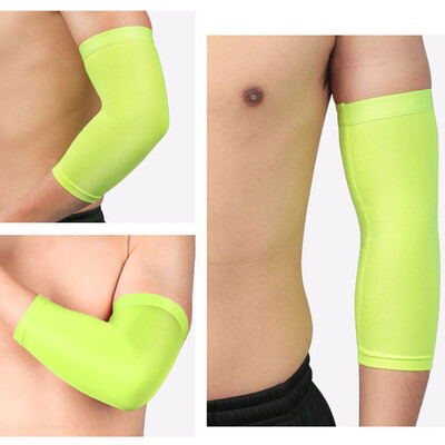 1Pcs Еластична налакътна скоба Цяла ръка Компресионен ръкав Жени Мъже Тенис лакът Поддръжка за тендинит Ръкав Обвивка на ръката Спорт