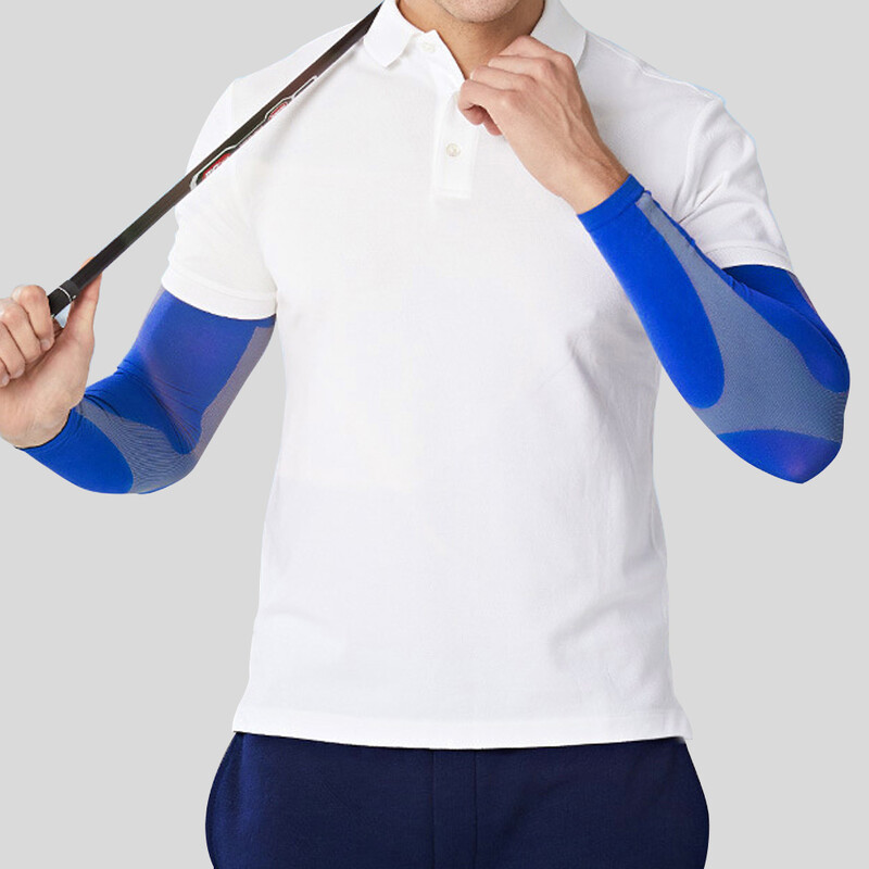 TopRunn 2 бр./1 чифт Спортен компресионен ръкав за ръка Баскетбол Колоездене По-топла ръка за лятно бягане UV защита Волейбол Слънцезащитен крем