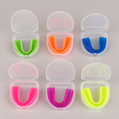 1 бр. Нощен предпазител за уста за стискане на зъби, смилане на зъбна захапка, помощ при сън, избелване на зъби, тава за уста, протектор за шлифоване на зъби