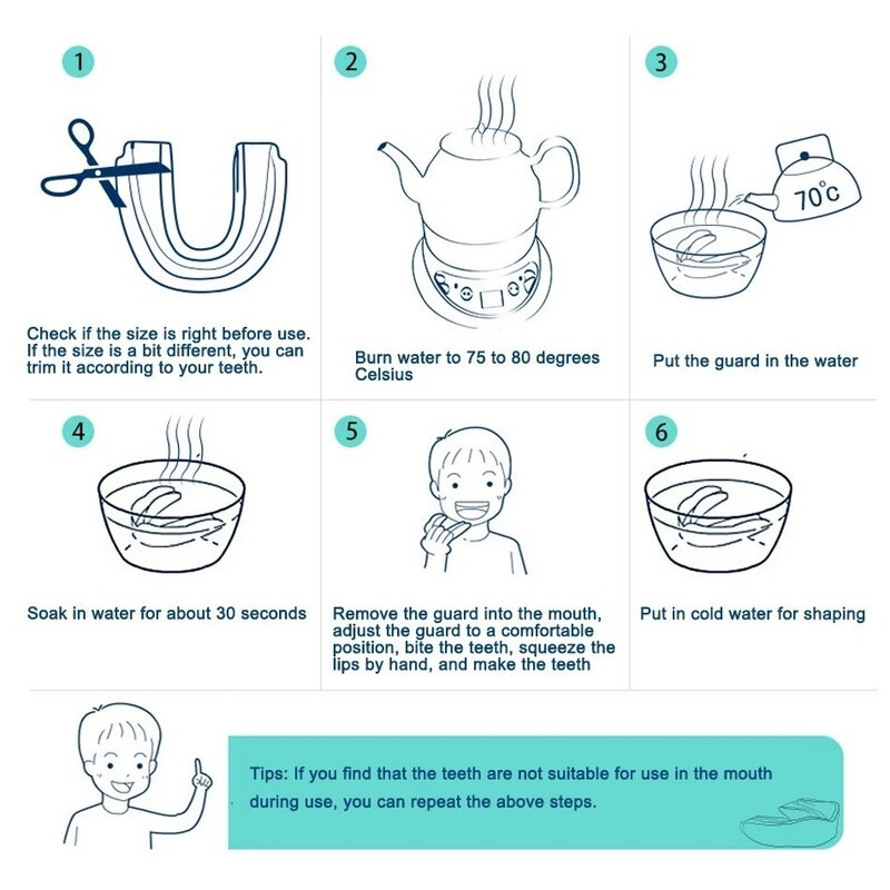 Lauko sportinė dantų apsauga, dantenų apsauga, burnos apsauga, skirta krepšinio regbio bokso burnos apsaugai, dantų apsaugai vaikams suaugusiems