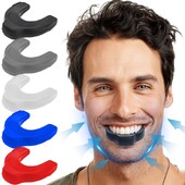 Усъвършенстван тренажор за челюст 40/50/60 lbs Тренажор за тонизиране на шията за мъже и жени Тренировка на мускулите на лицето Редуктор за двойна брадичка