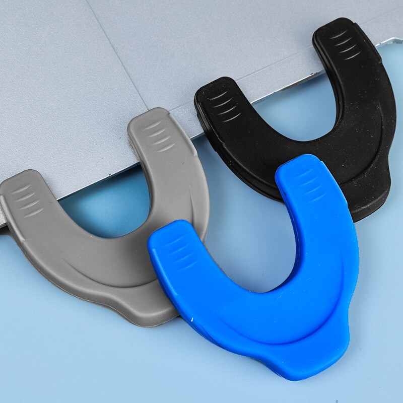 Усъвършенстван тренажор за челюст 40/50/60 lbs Тренажор за тонизиране на шията за мъже и жени Тренировка на мускулите на лицето Редуктор за двойна брадичка