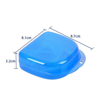 Силиконов мундщук против хъркане Защита от апнея Molar Tray Sleep Aid Mouthguard Healthy Sleep Health Care Tool