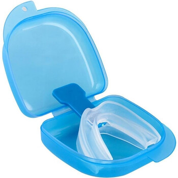 Силиконов мундщук против хъркане Защита от апнея Molar Tray Sleep Aid Mouthguard Healthy Sleep Health Care Tool