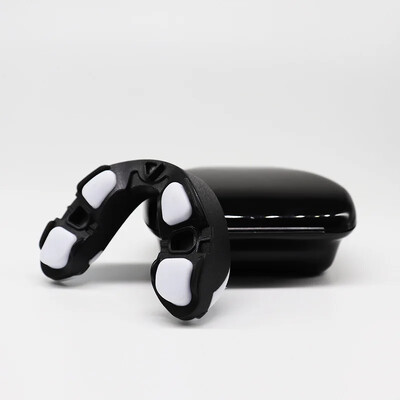 1 пакет протектор за зъби боксови скоби спортно ортодонтско оборудване тренажор