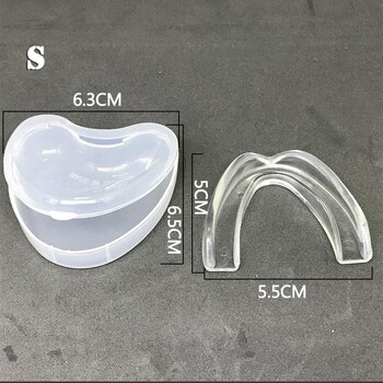 Спортен предпазител за уста Протектор за зъби Деца Възрастни Предпазител за уста Защита на скоби за зъби Баскетбол Ръгби Бокс Карате