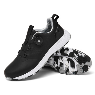 2024 Обувки за голф Мъжки водоустойчиви дишащи маратонки за голф Дамски спортни обувки без шипове Спорт на открито Обувки за голф