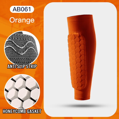 1 бр. Футболни предпазители за пищял, чорапи с ръкави с дунапрен, компресионни ръкави за прасеца, подложки тип пчелна пита, спортни клинове и футболно оборудване