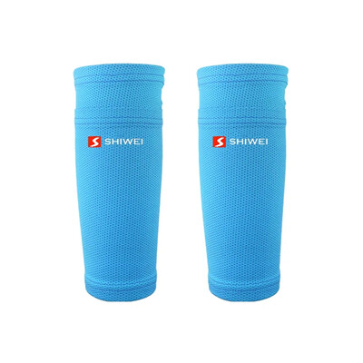 Футболен предпазител за пищяла Спортни наколенки Подложки за крака с ръкав за прасеца Поддръжка на краката против навяхвания Футболни компресионни подложки за пищяла за възрастни деца
