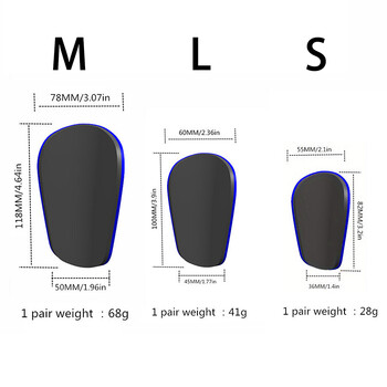 1 чифта EVA гъба Малки мини подложки за пищяла Устойчиви на износване абсорбиращи удари Футболни протектори за крака Футболни тренировъчни предпазители за пищяли