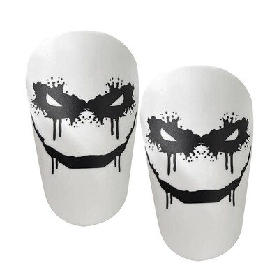 1 чифт минифутболна подложка за пищяла, устойчива на износване, абсорбираща удари протектор за крака, лека преносима дъска за опашка за футболни тренировки