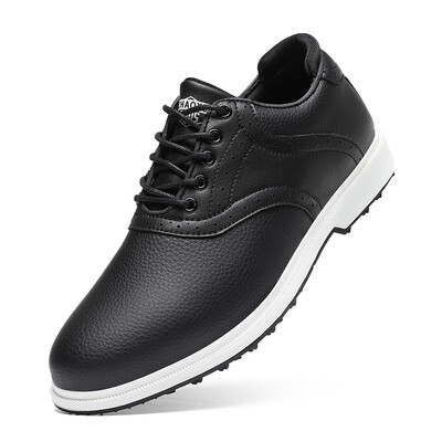 Професионални обувки за голф Мъжки кожени маратонки за фитнес Мъжки луксозни маратонки за тренировка на голф Мъжки голф маратонки с голям размер за мъже