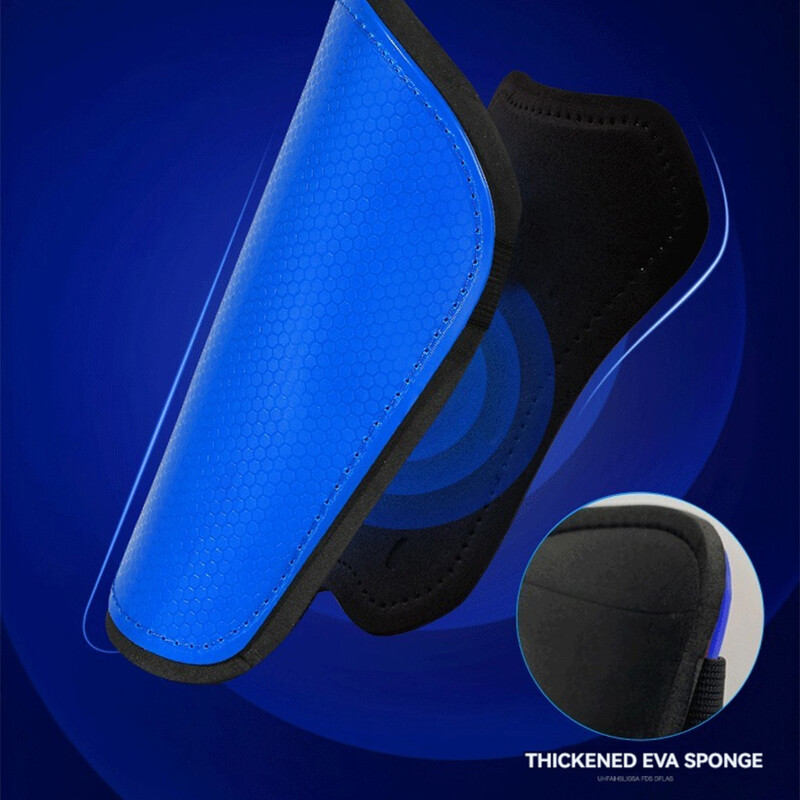 LOOGDEEL Футболни предпазители за пищяли Деца Младежи Възрастни Предпазители за пищяли Ръкави Защитна дъска за краката Футболни игри EVA възглавница Намаляване на ударите