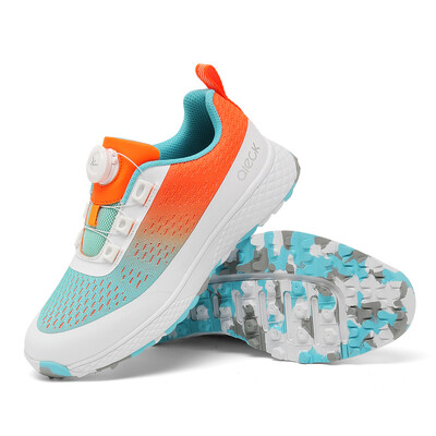 Обувки за голф LiXingMing Мъже Жени Професионална двойка маратонки за голф без шипове Родител-дете Неплъзгащи се дишащи обувки за голфър