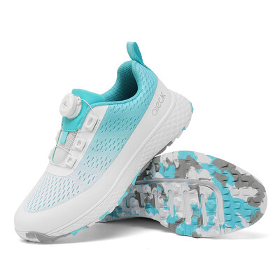 Обувки за голф LiXingMing Мъже Жени Професионална двойка маратонки за голф без шипове Родител-дете Неплъзгащи се дишащи обувки за голфър