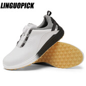 Обувки за голф Мъжки водоустойчиви дишащи маратонки за голф Дамски спортни обувки без шипове Спорт на открито за ходене Обувки за голф 2023