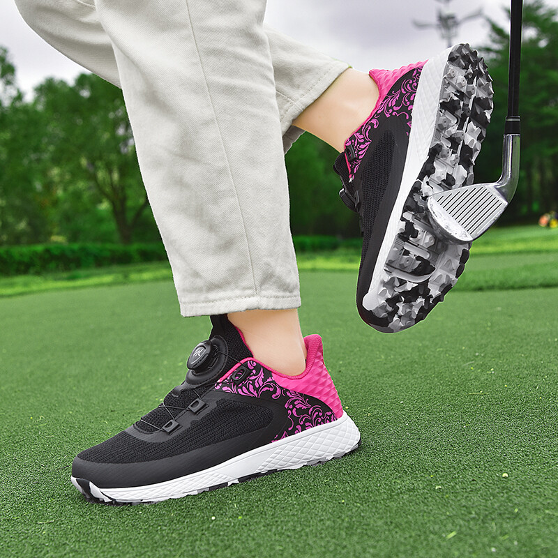 Обувки за голф Водоустойчиви Мъжки Дамски Удобни Ежедневни маратонки за голфъри На открито Обувки за ходене Противоплъзгащи се Атлетични