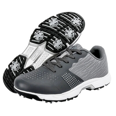 Нови мъжки обувки за голф, шипове, маратонки за голф за мъже, качествени маратонки за голф на открито, противоплъзгащи се обувки за ходене, мъжки