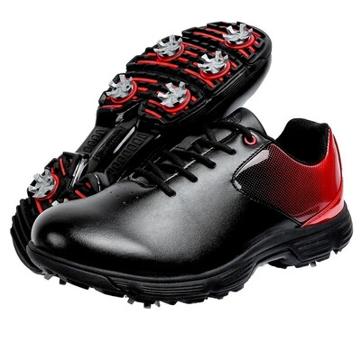 Нови мъжки обувки за голф, шипове, маратонки за голф за мъже, качествени маратонки за голф на открито, противоплъзгащи се обувки за ходене, мъжки