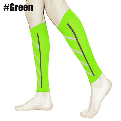 1 чифт спортни ръкави за компресиране на прасеца Крампи на прасеца Шина за пищял Поддържащи компресионни чорапи за крака за облекчаване на болката, бягане, работа, пътуване