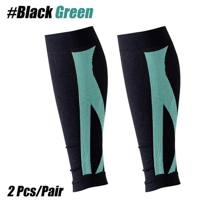 1 чифт компресионни ръкави за прасеца за мъже, жени - компресионни чорапи без крака, поддържащи разширени вени, кърмене, бременност, бягане