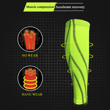 1 бр. Компресионен ръкав за прасеца за мъже, жени и бегачи - Помага за шина на пищяла и облекчаване на болката в прасеца, опора за прасеца при бягане, колоездене