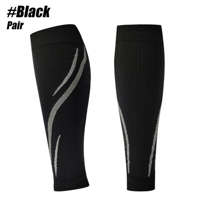 1 чифт компресионен ръкав за прасеца Мъже Жени - 20-30 mmHg компресионен ръкав за шина за пищял Възстановяване на разширени вени, разкъсан прасец и облекчаване на болката