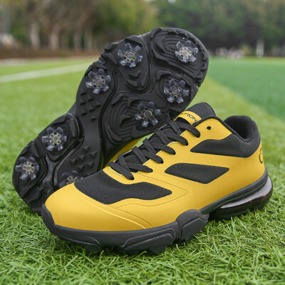 Vyriški golfo bateliai Spygliai Neslysta golfo žaidėjai Sportiniai bateliai Patogi vaikščiojimo avalynė