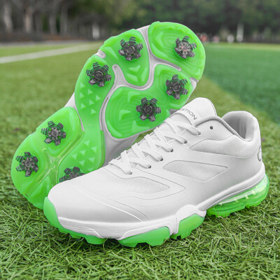 Vyriški golfo bateliai Spygliai Neslysta golfo žaidėjai Sportiniai bateliai Patogi vaikščiojimo avalynė