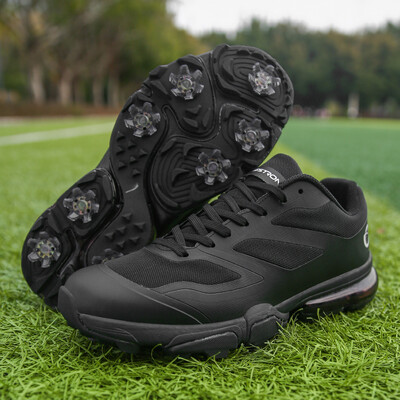 Vyriški golfo bateliai Spygliai Neslysta golfo žaidėjai Sportiniai bateliai Patogi vaikščiojimo avalynė