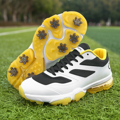 Vyriški golfo bateliai Spygliai Neslysta golfo žaidėjai Sportiniai bateliai Patogi vaikščiojimo avalynė