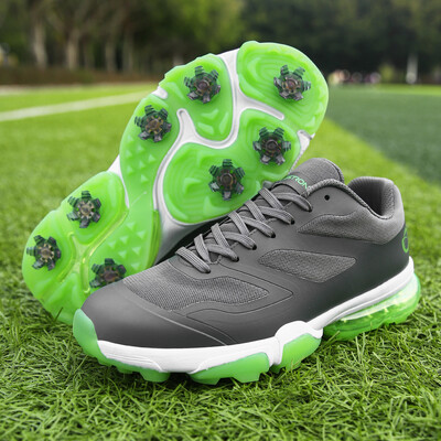 Vyriški golfo bateliai Spygliai Neslysta golfo žaidėjai Sportiniai bateliai Patogi vaikščiojimo avalynė