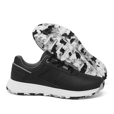 Golfo sportbačiai Vyriški golfo sporto reikmenys Profesionalūs golfo sportbačiai žolės golfo bateliai Patogūs vaikščiojimo lauko batai vyriški